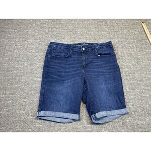Women’s Universal Thread Denim Shorts High-Rise Bermuda 16 / 33 R